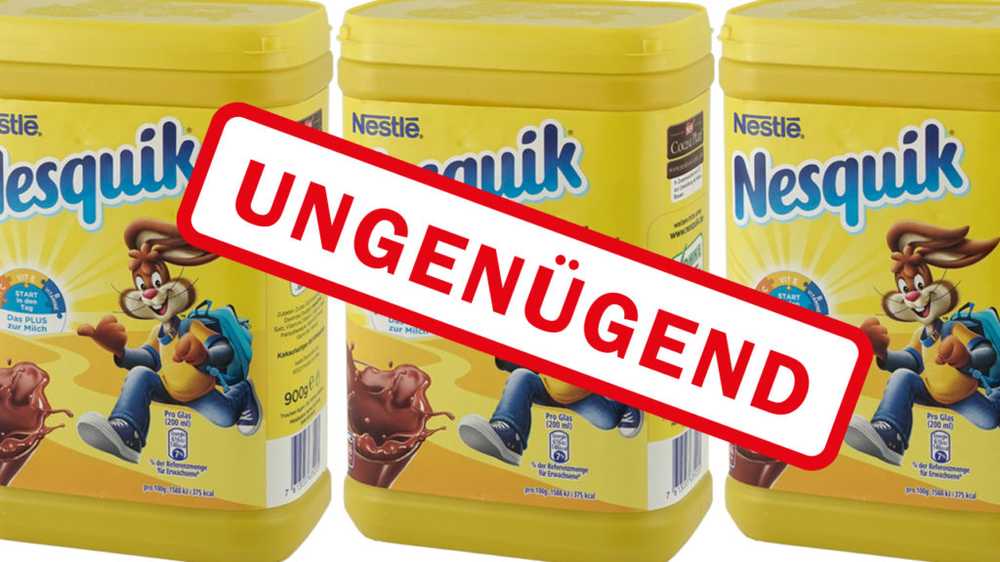 Nestlé Nesquik Cocoa received last place at Öko-Test - Even against organ damage is warned! / Health News