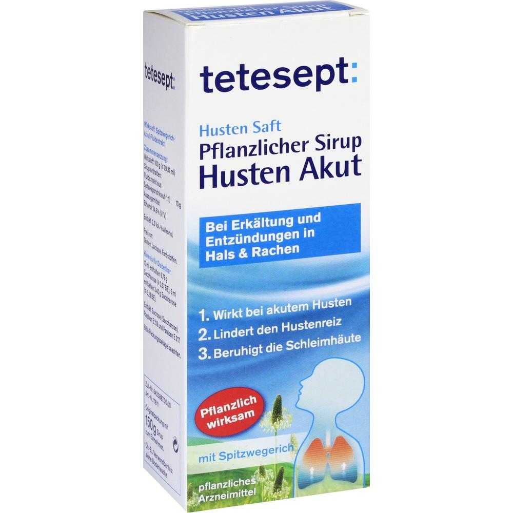 Recall launched Herbal Tetesept cough syrup may contain broken glass