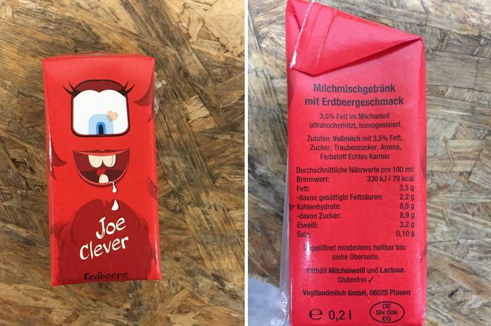 Allvarlig misstanke om manipulation Tillverkaren påminner om mjölkblandad drink Joe Clever / Hälsa nyheter