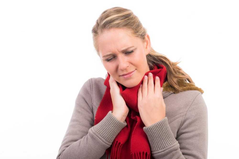 Constant sore throat can be due to cancer