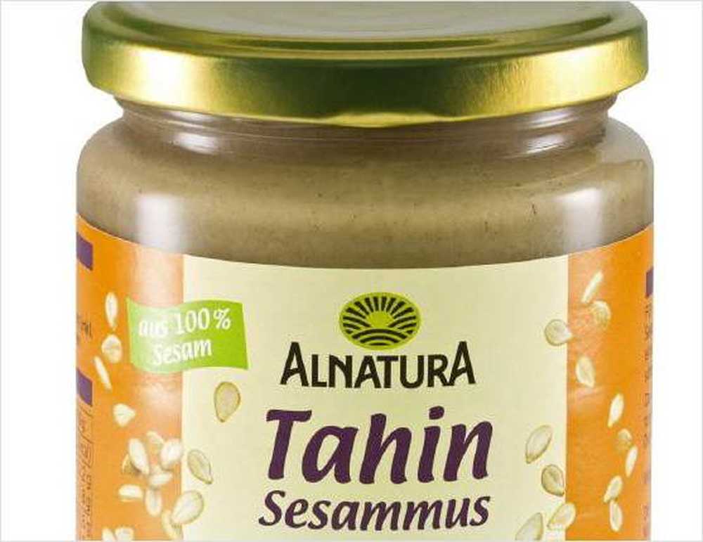 Alnatura Salmonella în Sesammus Tahin / Știri despre sănătate