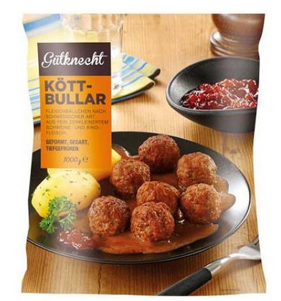 Lidl recall metal foreign bodies can be in Gutknecht Köttbullar / Health News