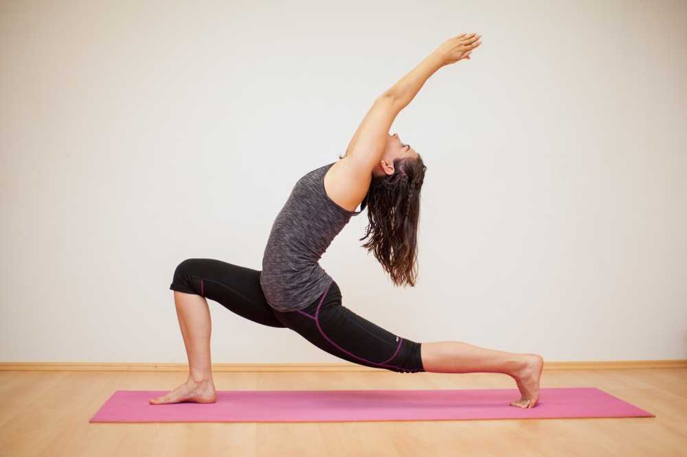 Stress reduction and physical training This yoga fits very well