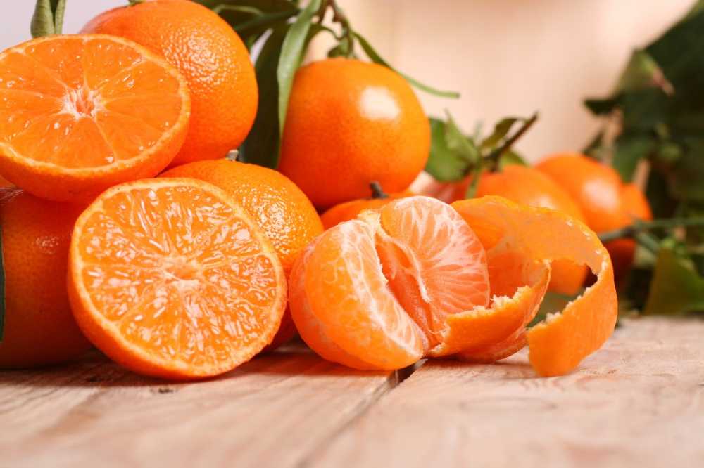 Sugary tangerines promote blood clotting and stimulate the metabolism